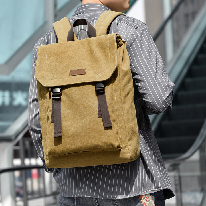 Vintage Canvas Travel Backpack Stornfield
