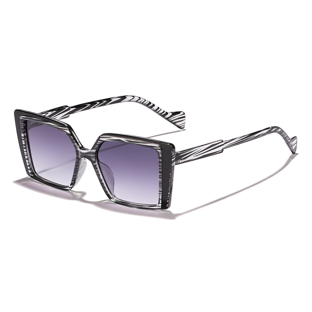 Women elegant square sunglasses with mirrored lenses Stornfield