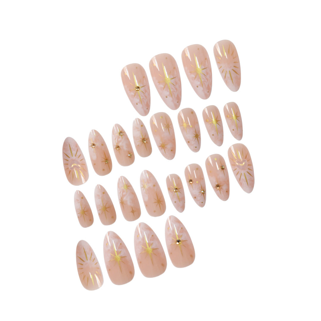 Chic Decorative Press-On Nail Art Stornfield