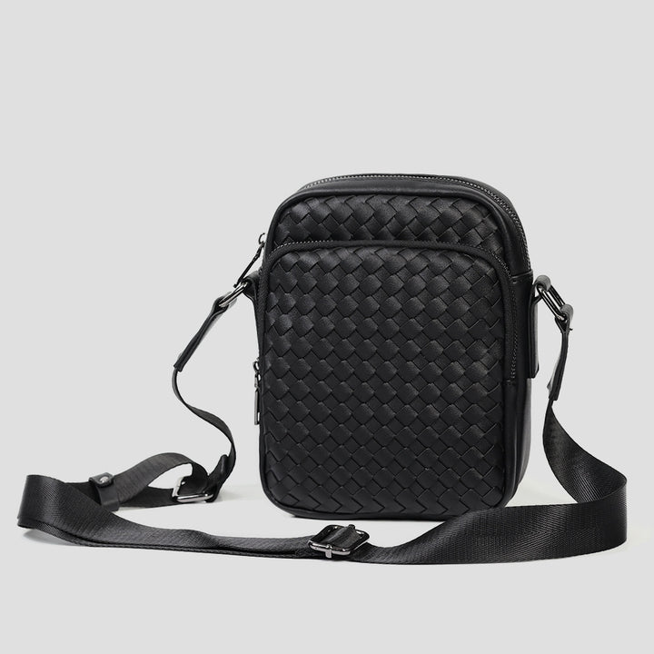 Practical Crossbody Bag with Woven Design Stornfield