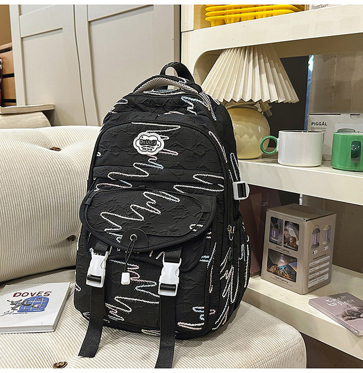 Fashion-Forward Utility School Backpack Stornfield