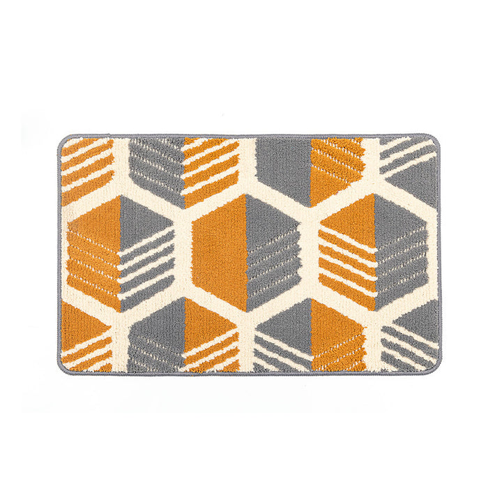 Geometric Pattern Indoor Welcome Mat