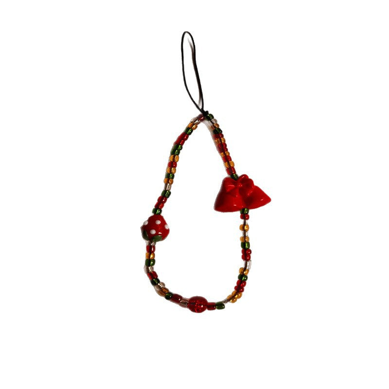 Playful Beaded Charm Phone Strap Stornfield 1790135971