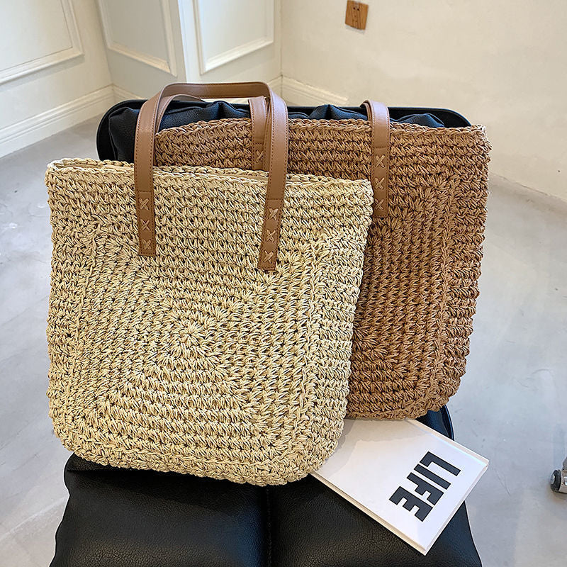Handmade wicker tote bag Stornfield