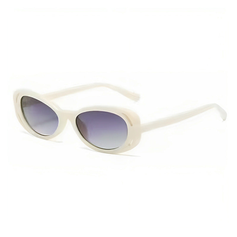 Ladies Cat-Eye Sunglasses with elegant, transparent frame and UV protection Stornfield