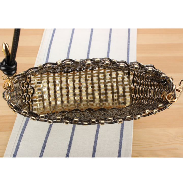 Handmade Basket Bag in Modern Structural Design Stornfield