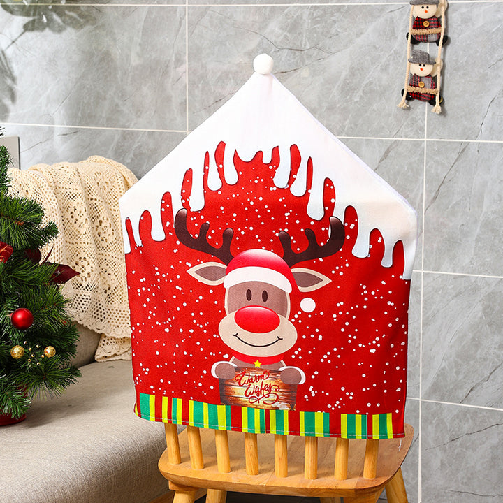 Festive cushion cover with reindeer motif Stornfield