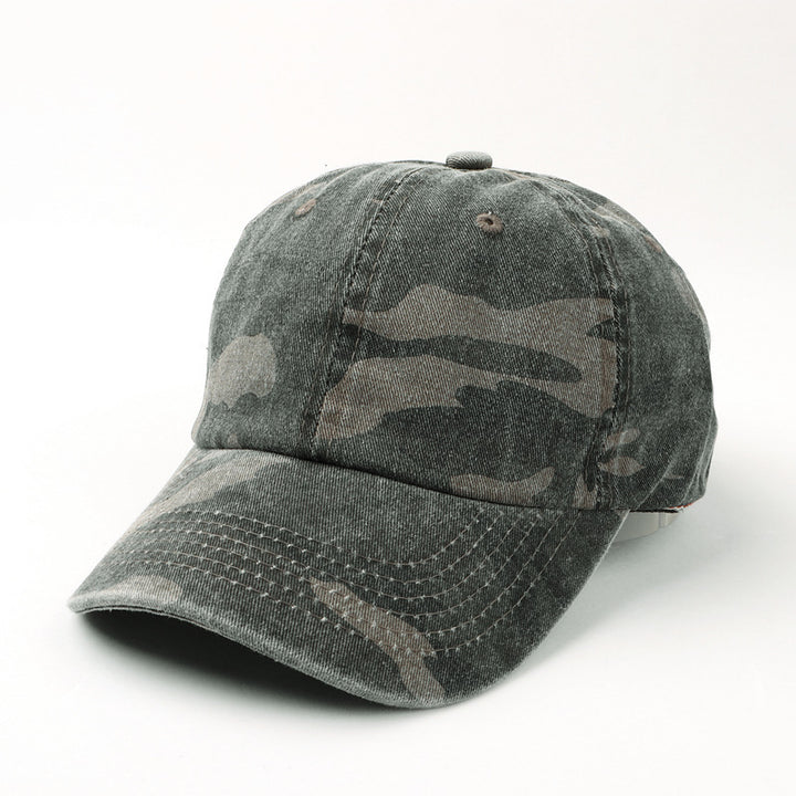 Unisex Camo Print Adjustable Baseball Cap Stornfield