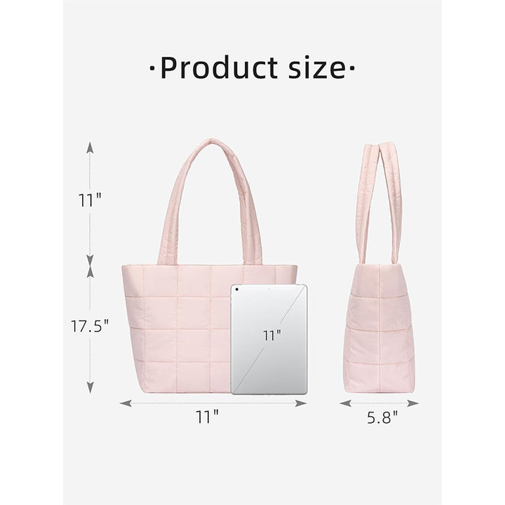 Padded tote bag with innovative quilting Stornfield