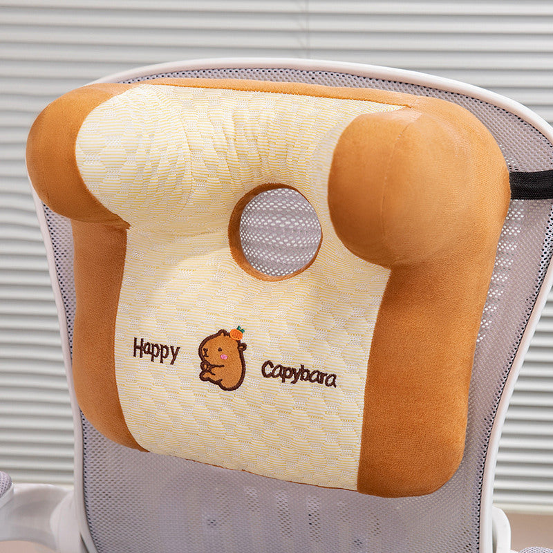 Ergonomic neck support pillow with cute motif Stornfield