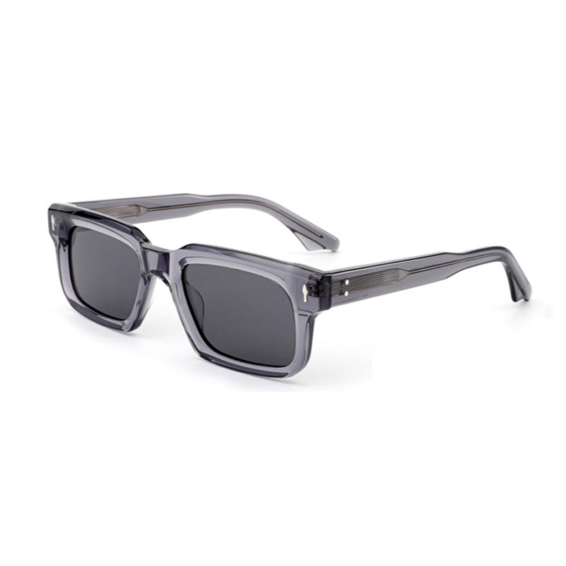 Ladies' fashionable sunglasses with clear frames and high-quality lenses Stornfield