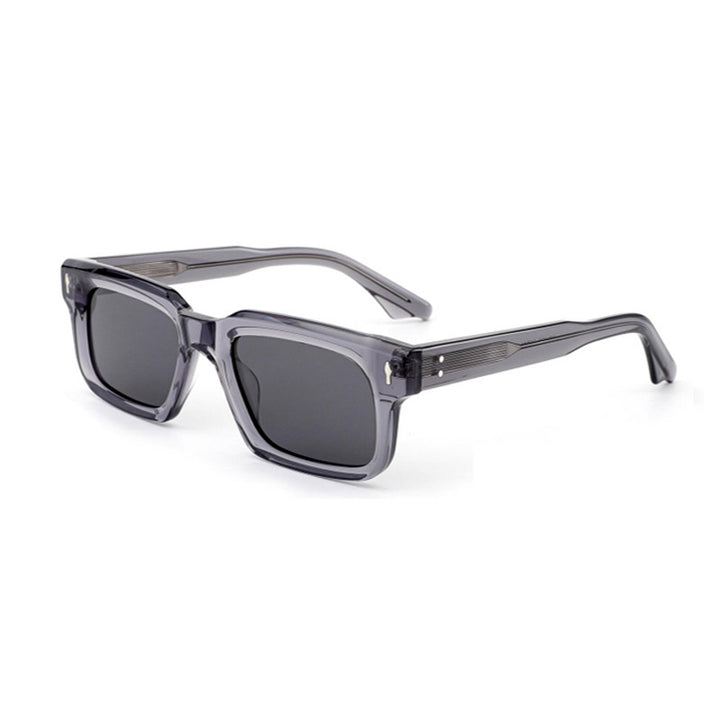 Ladies' fashionable sunglasses with clear frames and high-quality lenses Stornfield