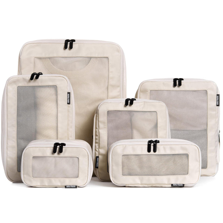 Unisex Storage Bags Set with Transparent Compartments Stornfield