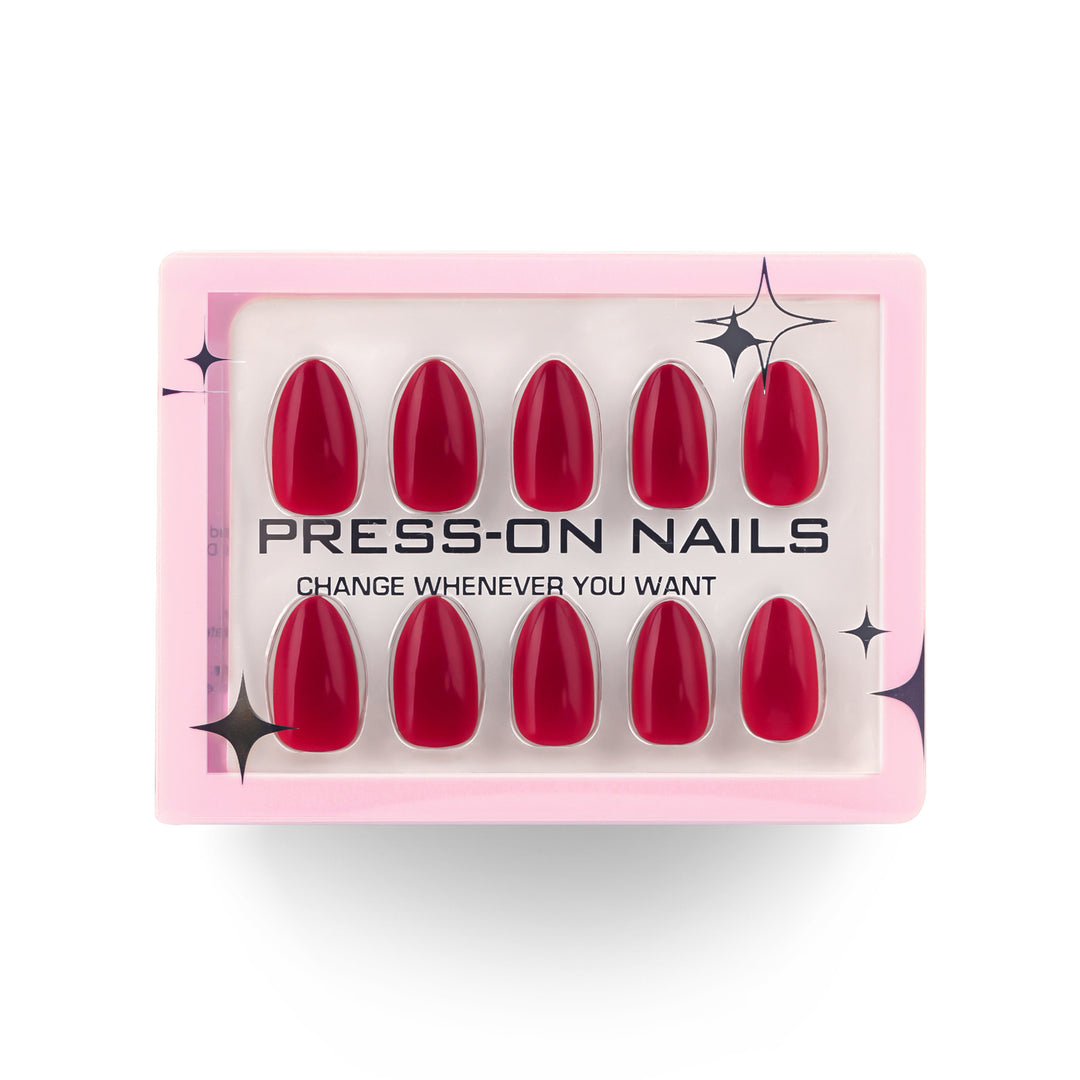 Artificial press-on nails in an elegant oval design Stornfield