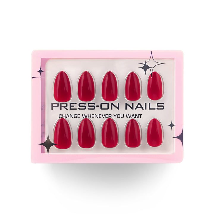 Artificial press-on nails in an elegant oval design Stornfield