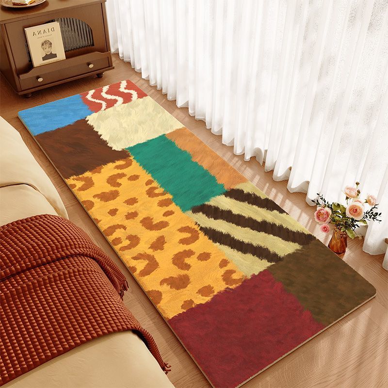 Colorful Patchwork Area Rug
