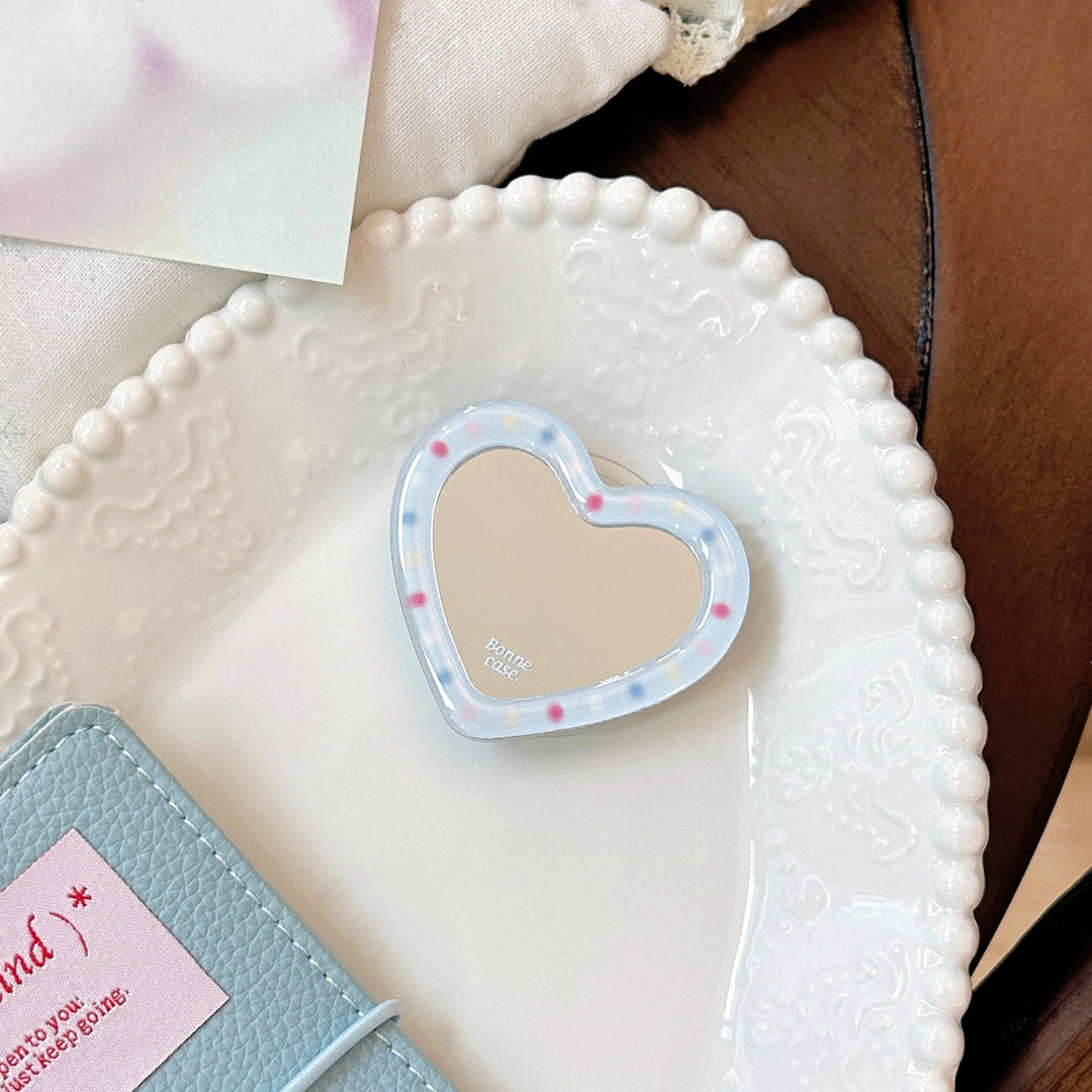 Hand mirror in heart-shaped design Stornfield