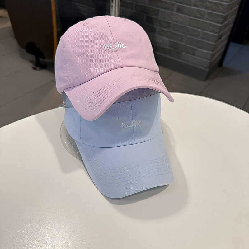 Unisex Casual Cotton Baseball Cap with Embroidered Message Stornfield