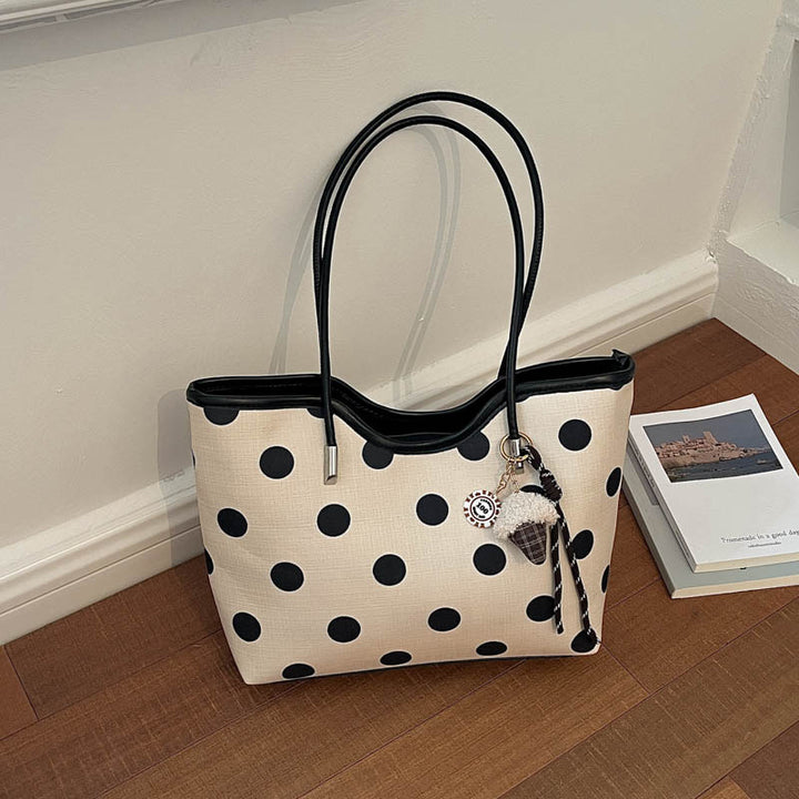 Polka Dot Weekend Tote Bag