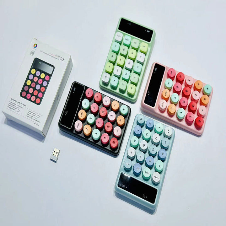 Wireless Retro Calculator Keyboard Stornfield