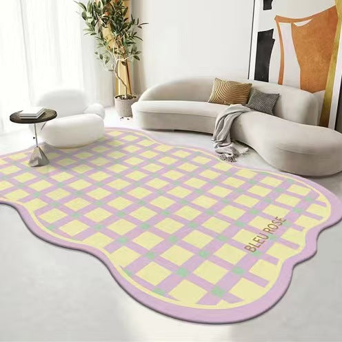 Colorful Geometric Pattern Area Rug for Home
