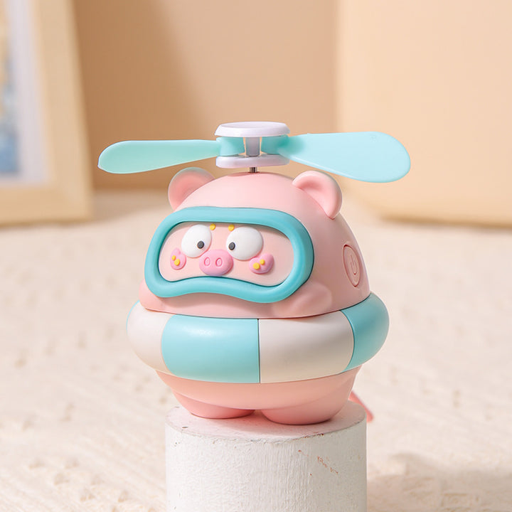 Unisex Portable Mini Fan in Fun Panda Design Stornfield