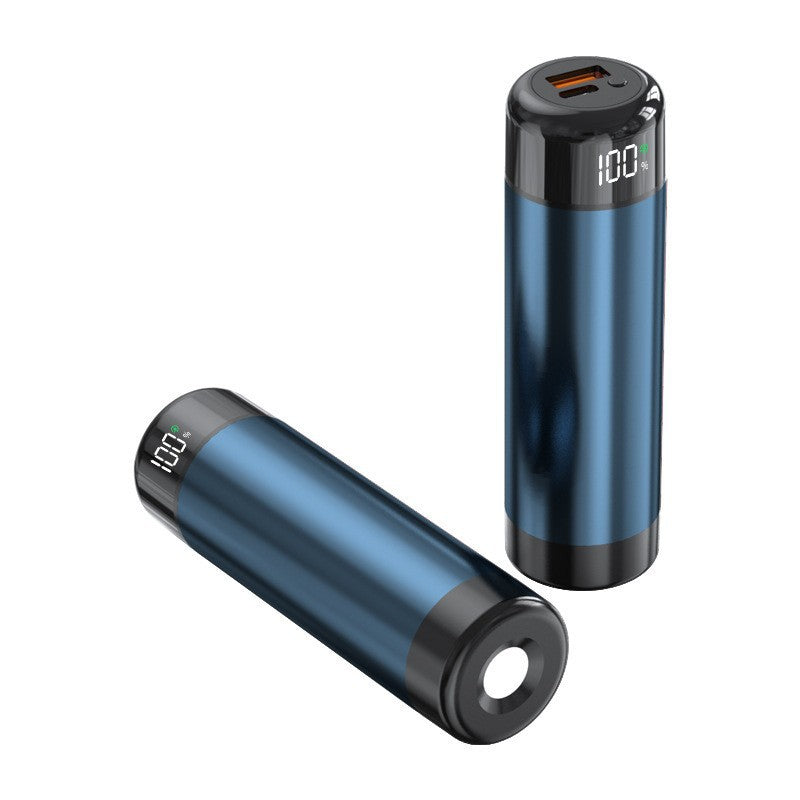 Power bank with digital charging display and integrated flashlight Stornfield