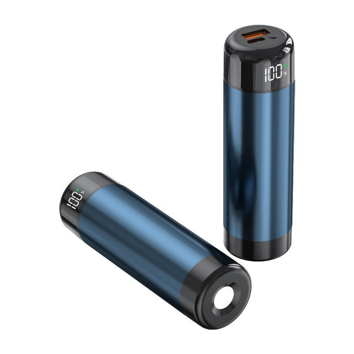 Power bank with digital charging display and integrated flashlight Stornfield