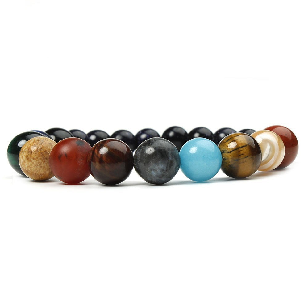Colorful bracelet with natural stones Stornfield