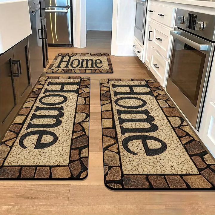 Stone-Inspired Decorative Area Mat Stornfield