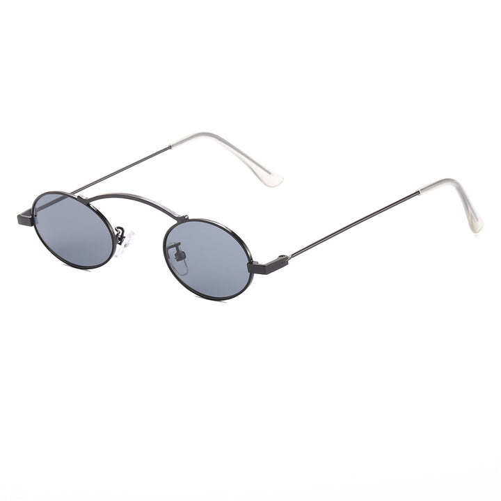 Women’s fashionable sunglasses with a unique circular frame and distinctive lenses Stornfield