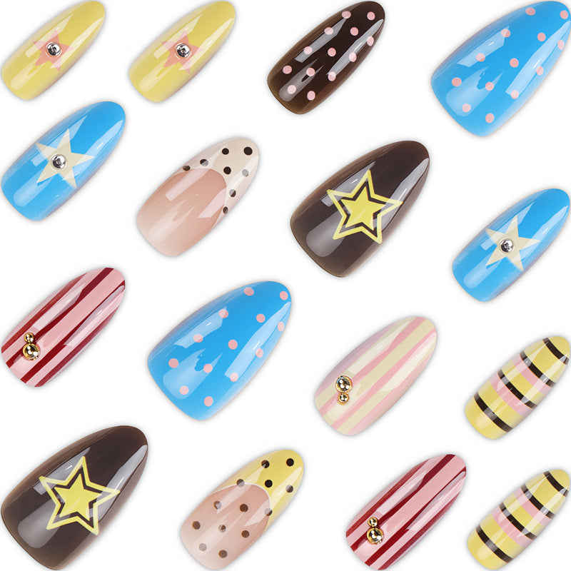 Creative Themed Press-On Nails Stornfield