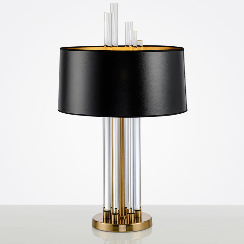 Elegant Crystal Glass Table Lamp