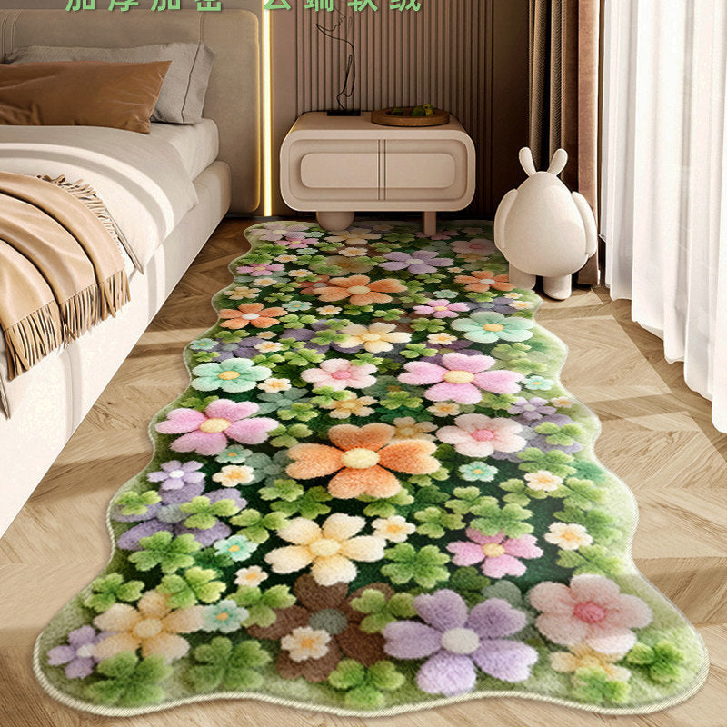 Floral Water-Resistant Area Mat