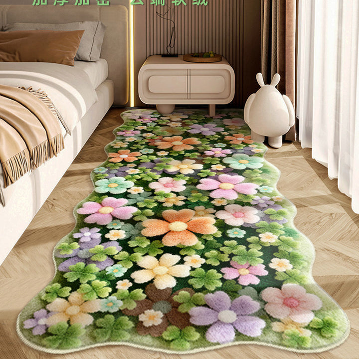 Floral Water-Resistant Area Mat