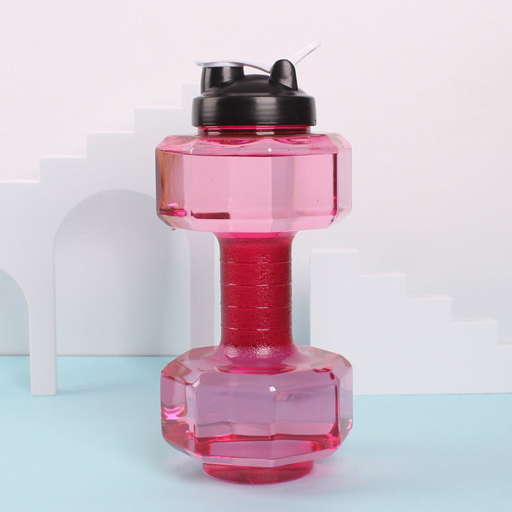 Unisex Fitness Water Bottle in Original Dumbbell Shape Stornfield