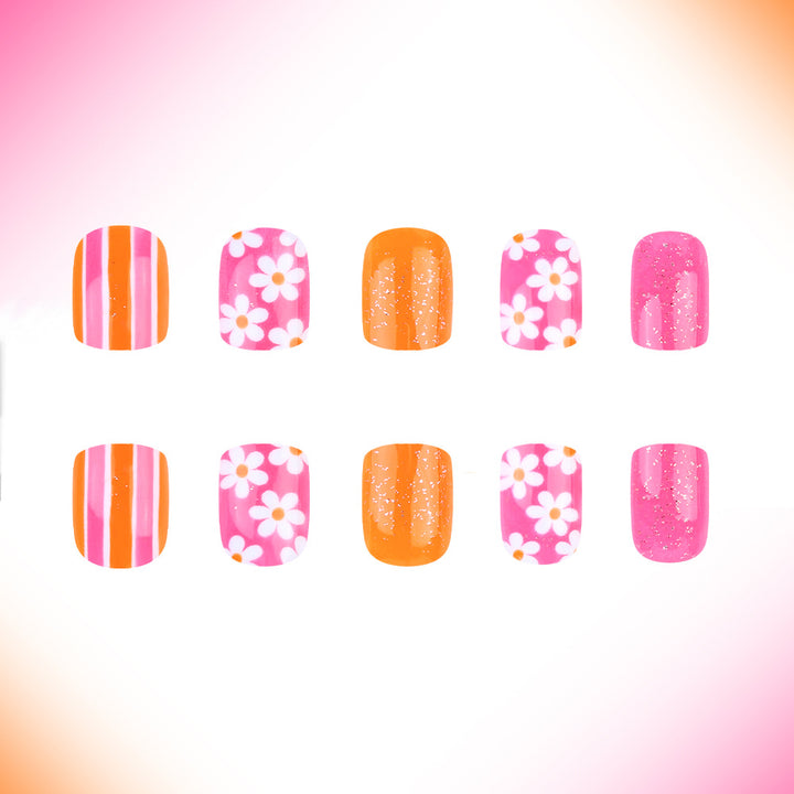 Vibrant Floral Nail Art Kit Stornfield