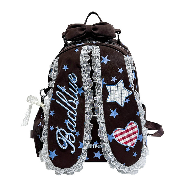 Decorative Bunny-Ear Mini Backpack Stornfield