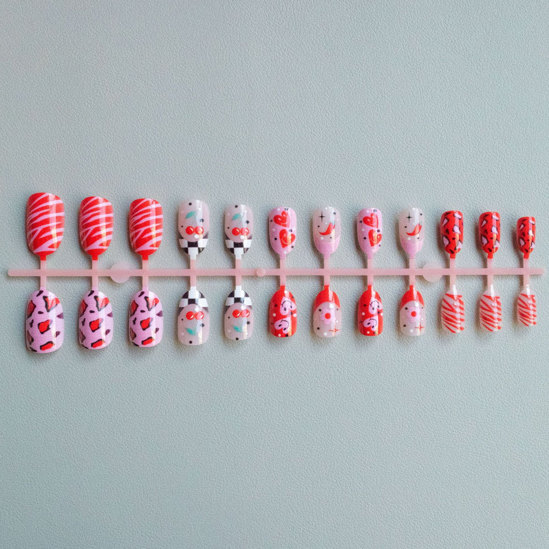 Whimsical Nail Art Design