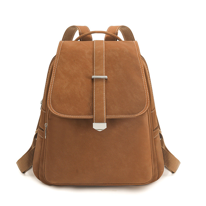 Stylish Faux Leather Backpack Stornfield