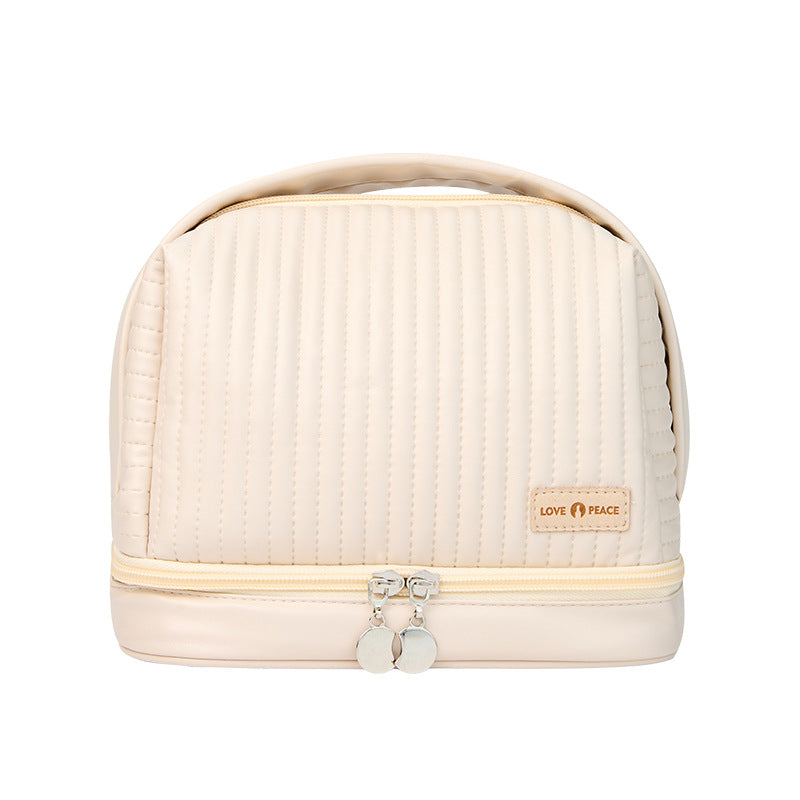Elegant Quilted Makeup Case Stornfield