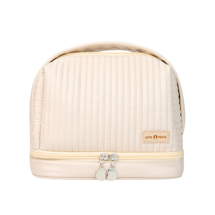 Elegant Quilted Makeup Case Stornfield