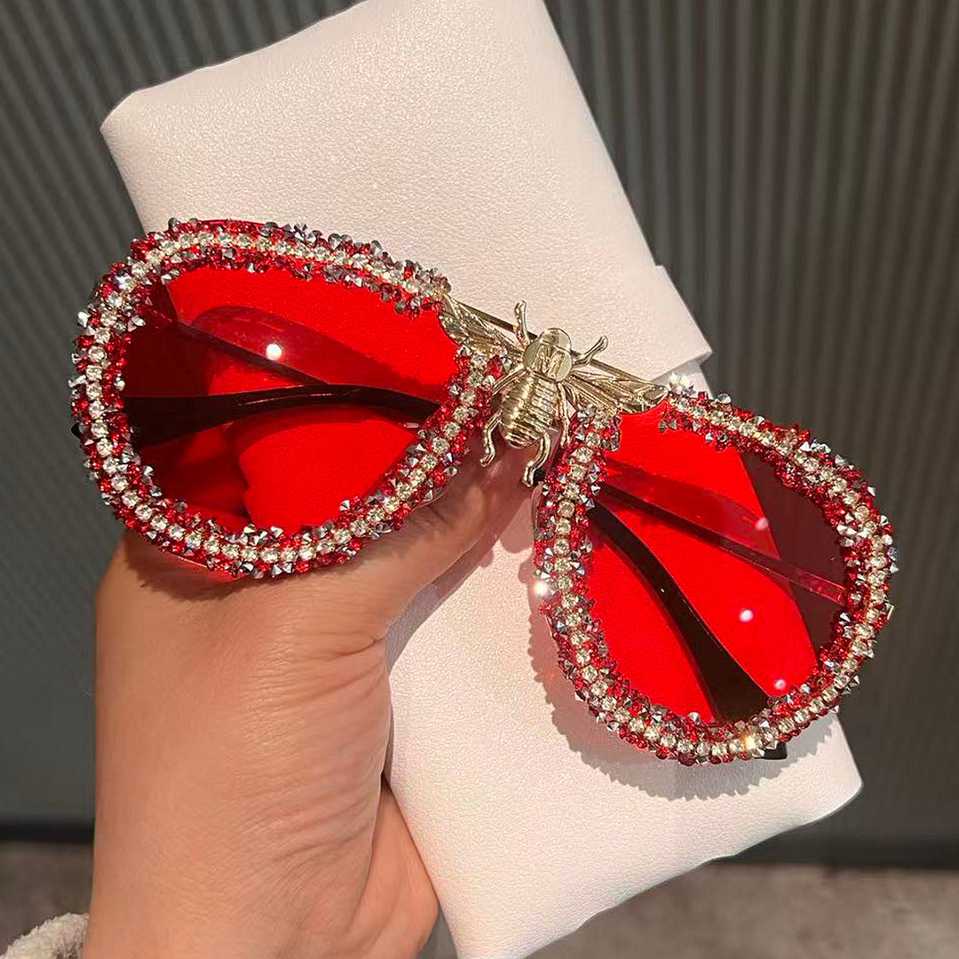 Women's Glamorous Statement Sunglasses with Unique Insect Design Stornfield