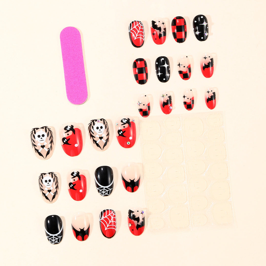 Halloween-Themed 3D Nail Art Extensions Stornfield 1789713348