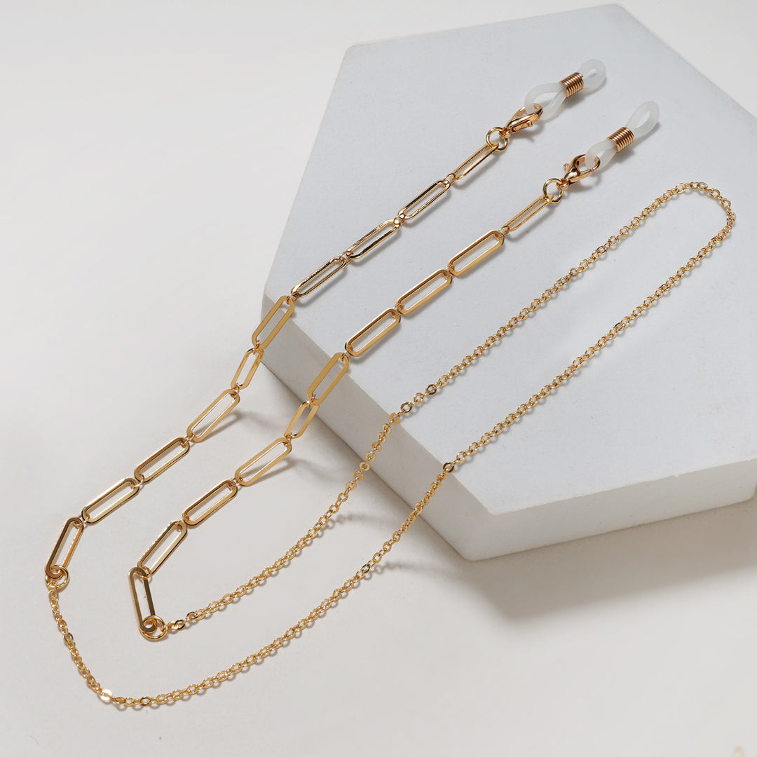 Trendy Geometric Eyewear Chain Stornfield