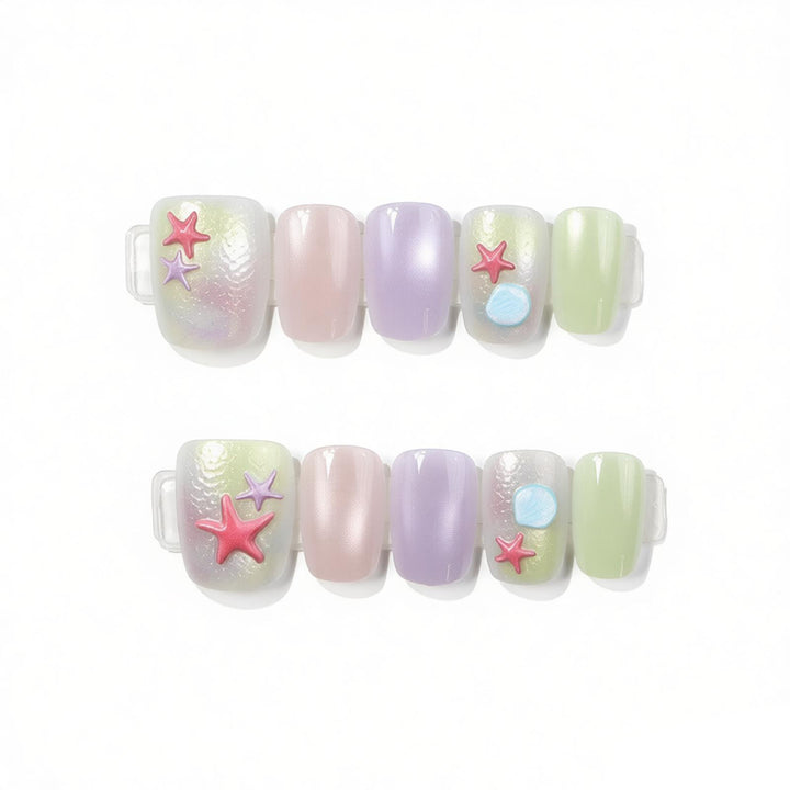 Ocean-Themed Nail Art Set Stornfield