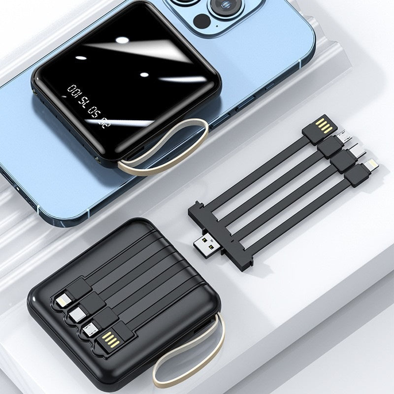 Compact power bank with integrated multi-port and digital display Stornfield