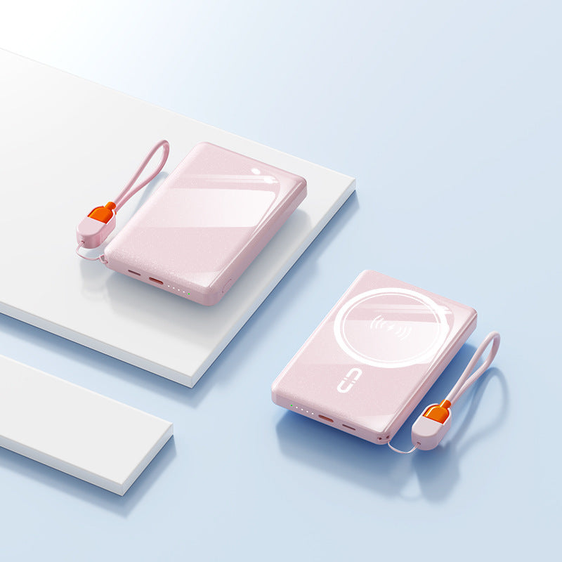 Portable power bank with wireless charging option and high-speed technology Stornfield