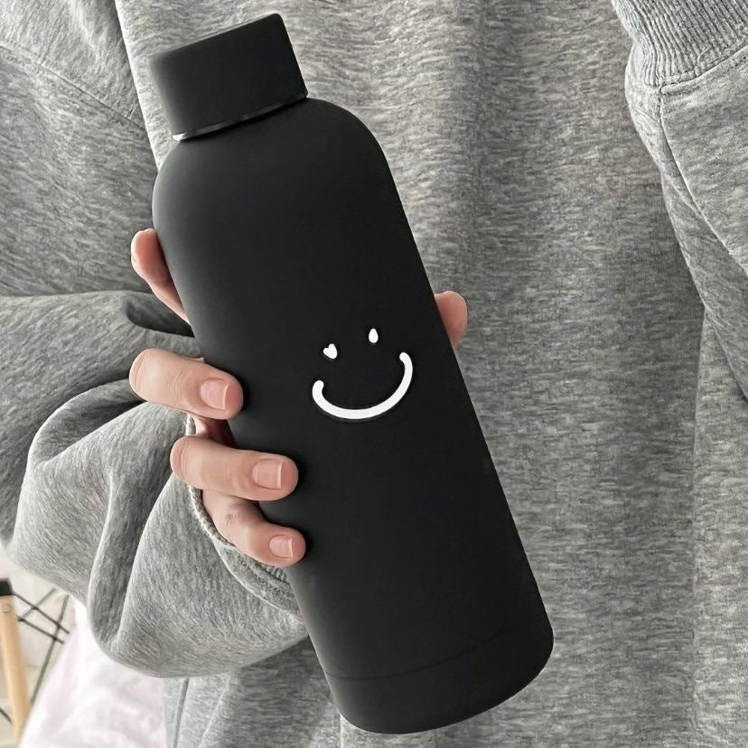 Women's insulated drinking bottle with modern smiley design Stornfield