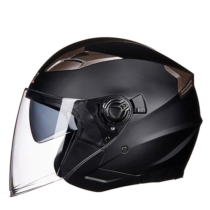 Full-Face Motorcycle Helmet with Integrated Visor Stornfield